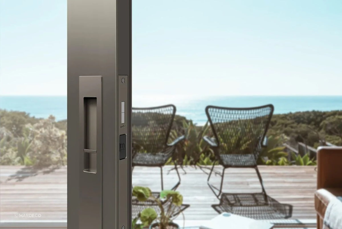Mardeco M Series Flush Pull Euro Lock Set - Available in Various Finishes