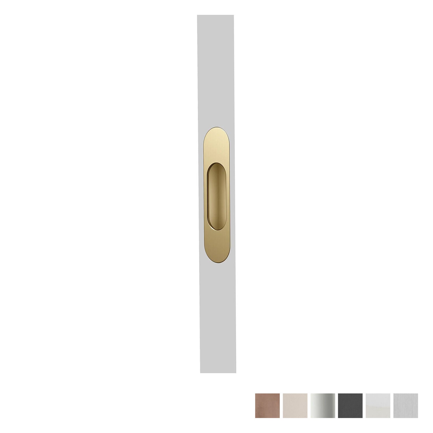 Fairpoint Nid Hardware Mardeco Radius Edge M Series End Pull Single - Available in Various ...