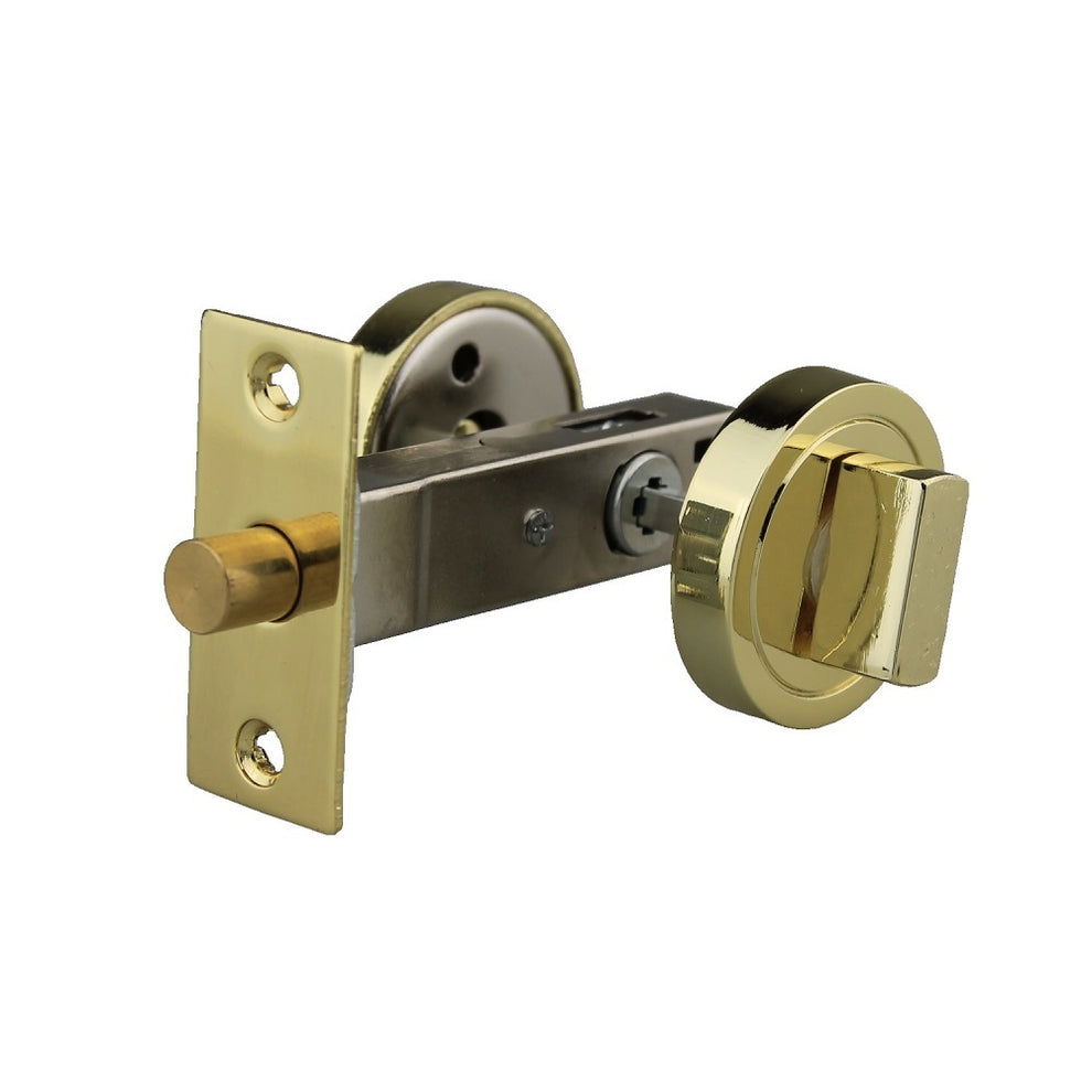 Nidus Door Round Privacy Snib Turn with Privacy Bolt | Keeler Hardware