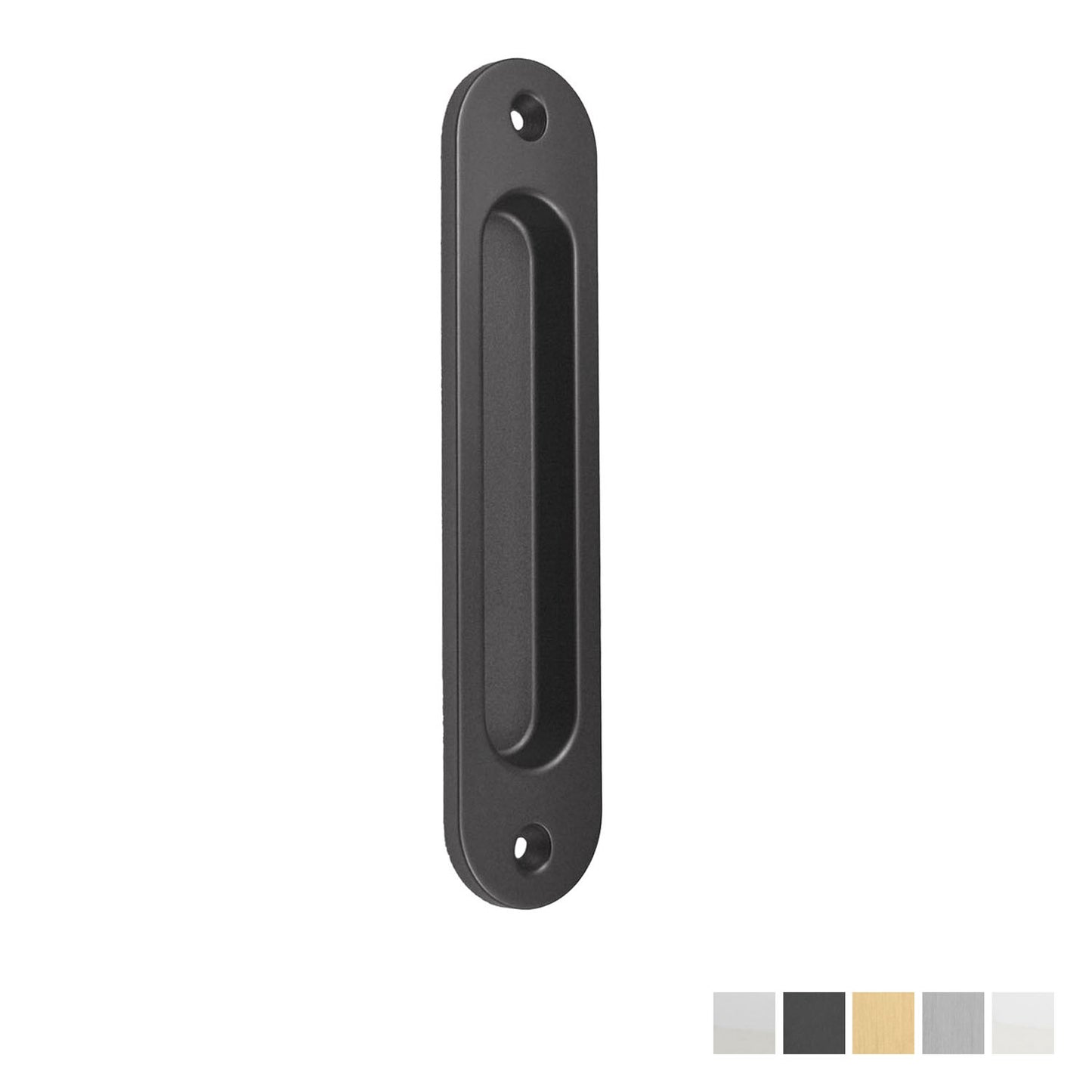 Nidus Contemporary Radius Edge Flush Pull 135mm - Available in Various Finishes