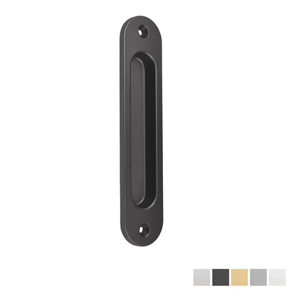 Nidus Contemporary Radius Edge Flush Pull 135mm - Available in Various Finishes