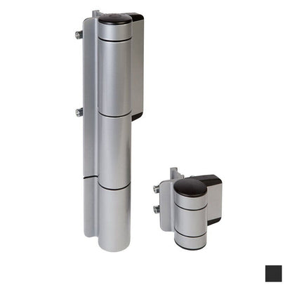 Locinox Mammoth 180 Degree Hydraulic Gate Closer and Hinge - Available in Black and Silver Finish