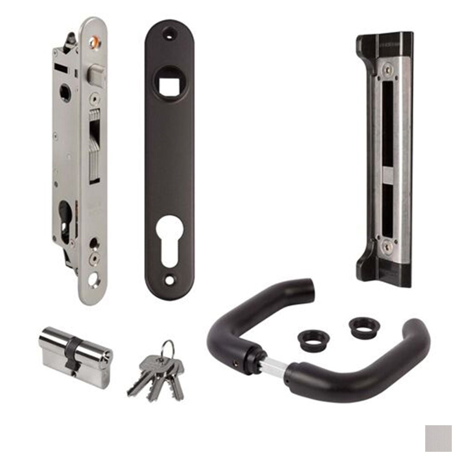 Locinox Fiftylock Euro Insert Mortice Lock Kit - Available in Various Finishes
