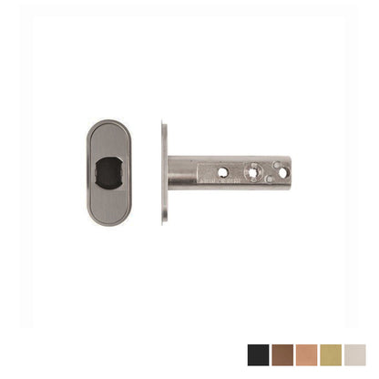 Precision Magnetic Tubular Privacy Bolt 60mm - Available in Various Finishes
