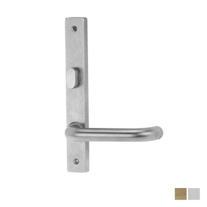 Lockwood 4704 Square End Plate With Turn and 70 Lever - Available in Various Finishes