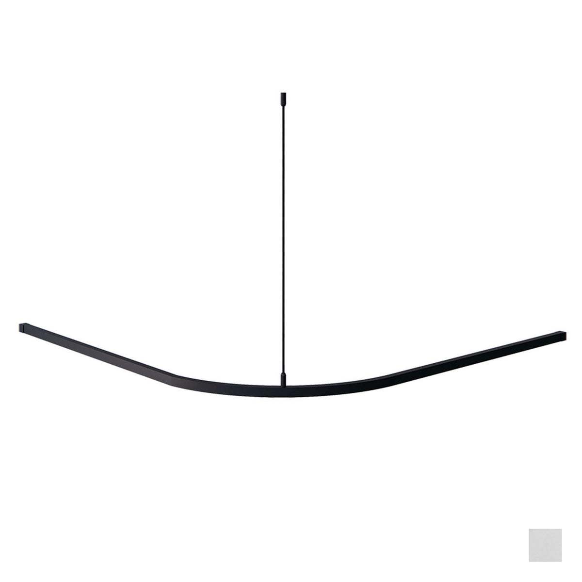 Metlam L Bend Shower Curtain Track System - Available in Various Sizes