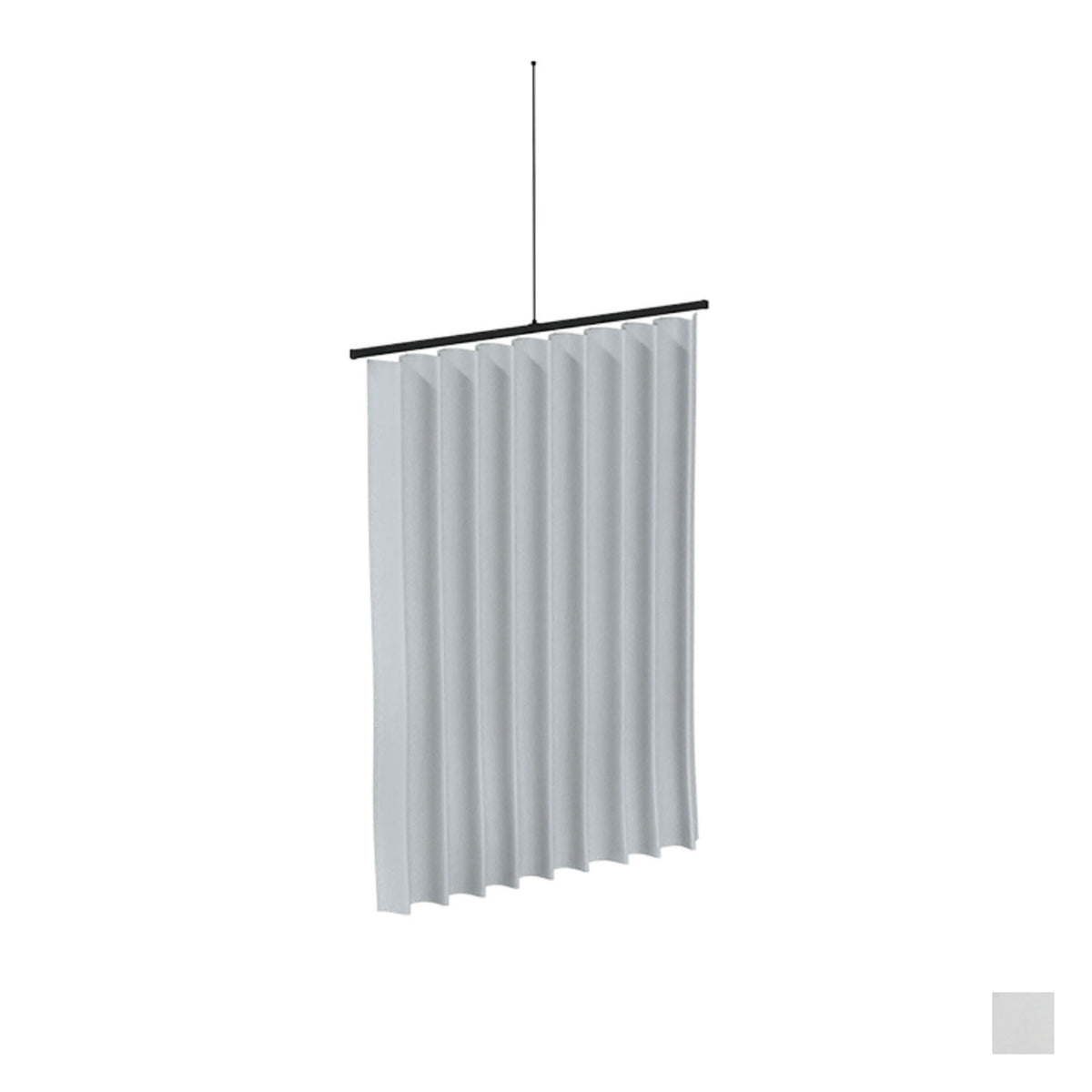 Metlam Micro Shower Straight Curtain Track - Available in Various Sizes