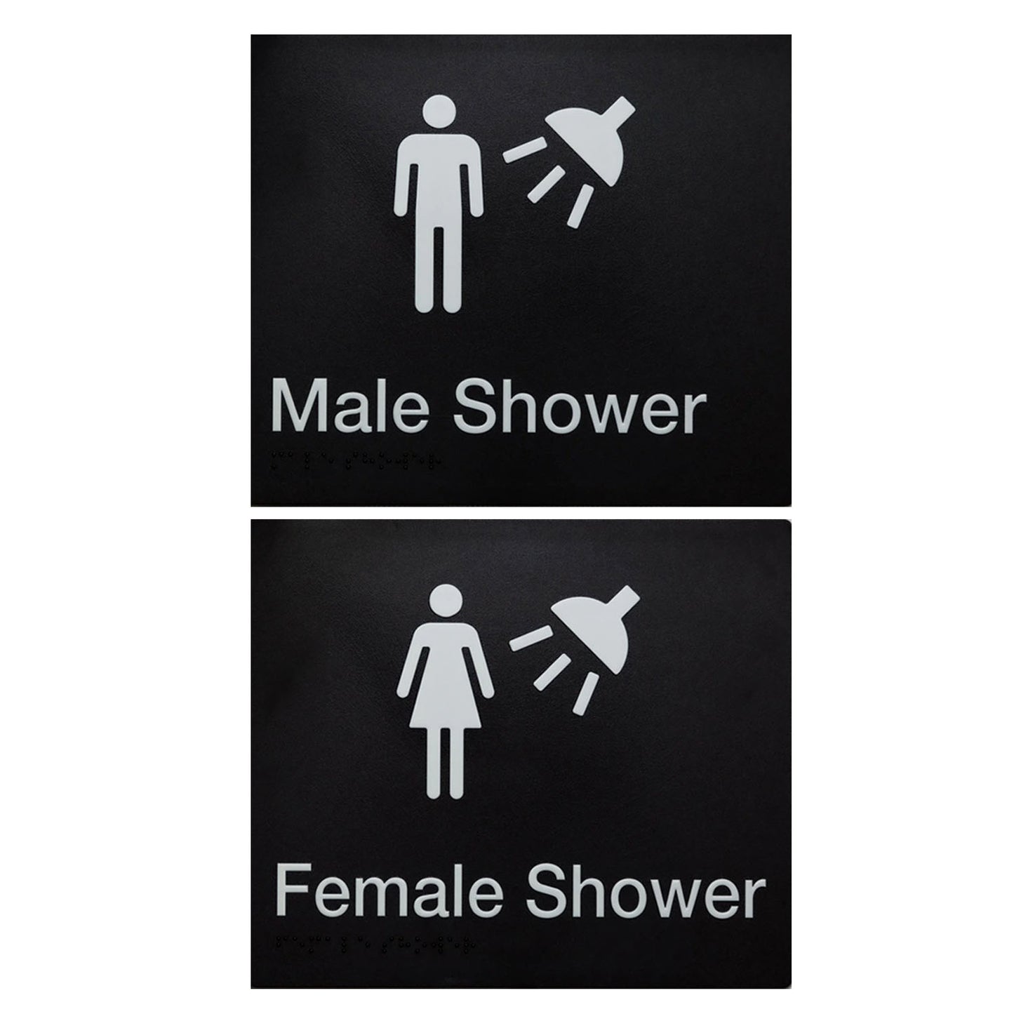 Tim The Sign Man Female Shower Amenity Sign - Available in Various Finishes
