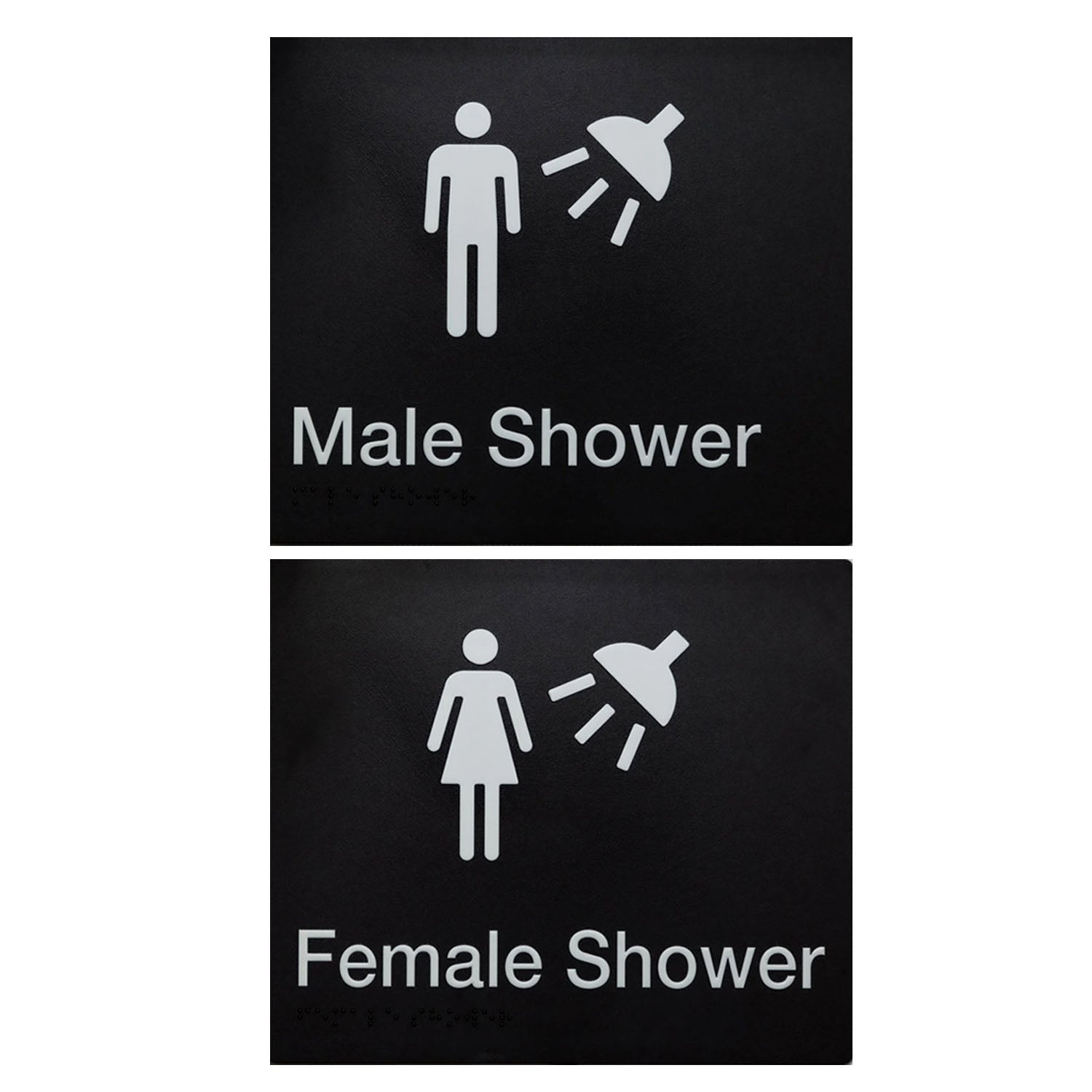 Tim The Sign Man Female Shower Amenity Sign - Available in Various Finishes