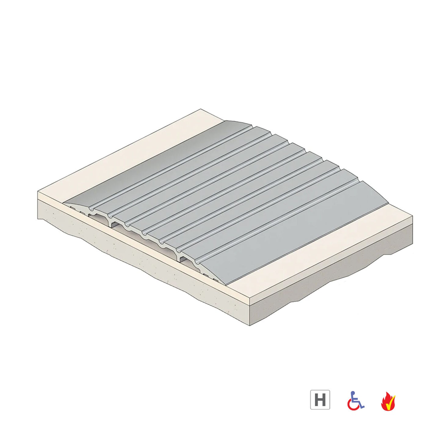 Raven RP116 Threshold Plates Clear Anodised - Available in Various Sizes