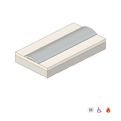 Raven RP13 Threshold Plate Silver Anodised - Available in Various Sizes