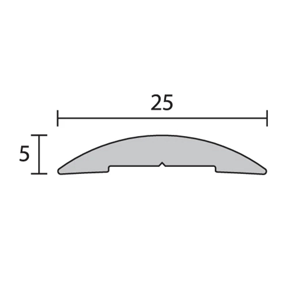 Raven RP13 Threshold Plate Silver Anodised - Available in Various Sizes