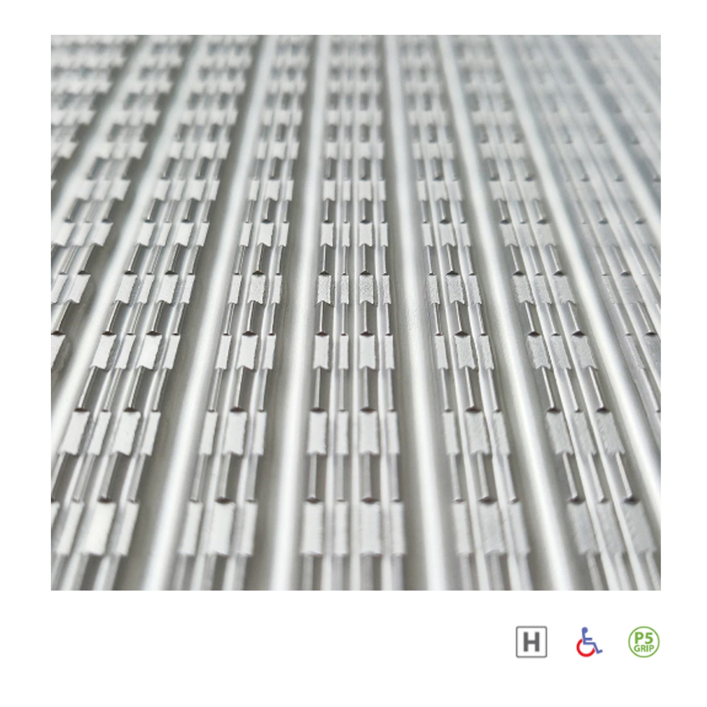 Raven RP171 Heavy Duty Threshold Ramp Silver Anodised - Available in Various Sizes