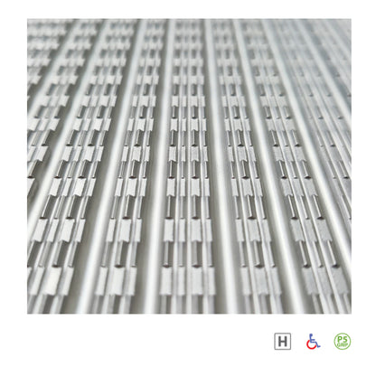 Raven RP171 Heavy Duty Threshold Ramp Silver Anodised - Available in Various Sizes