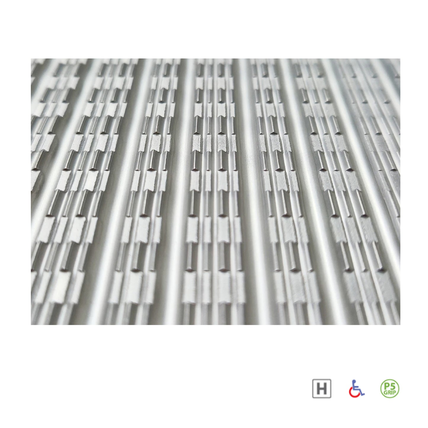 Raven RP172 Heavy Duty Threshold Ramp Silver Anodised - Available in Various Sizes