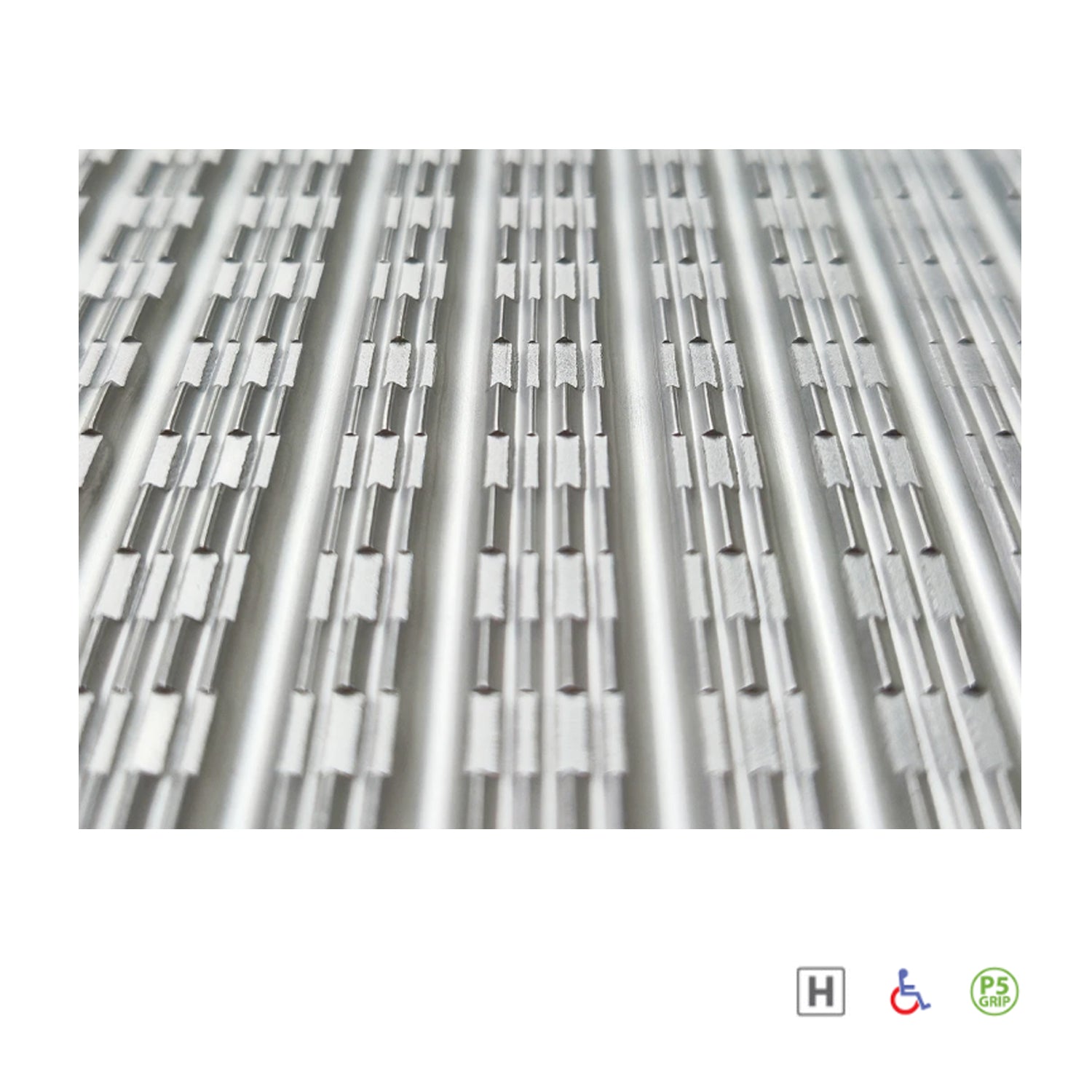 Raven RP172 Heavy Duty Threshold Ramp Silver Anodised - Available in Various Sizes