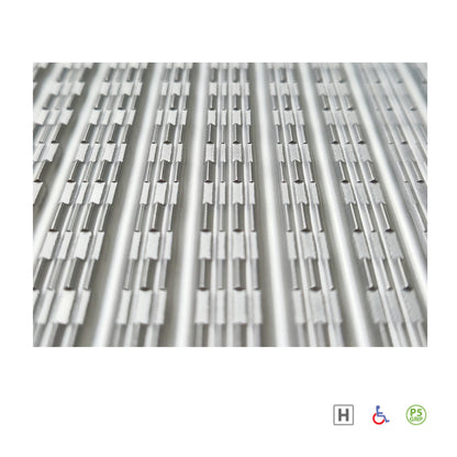 Raven RP172 Heavy Duty Threshold Ramp Silver Anodised - Available in Various Sizes