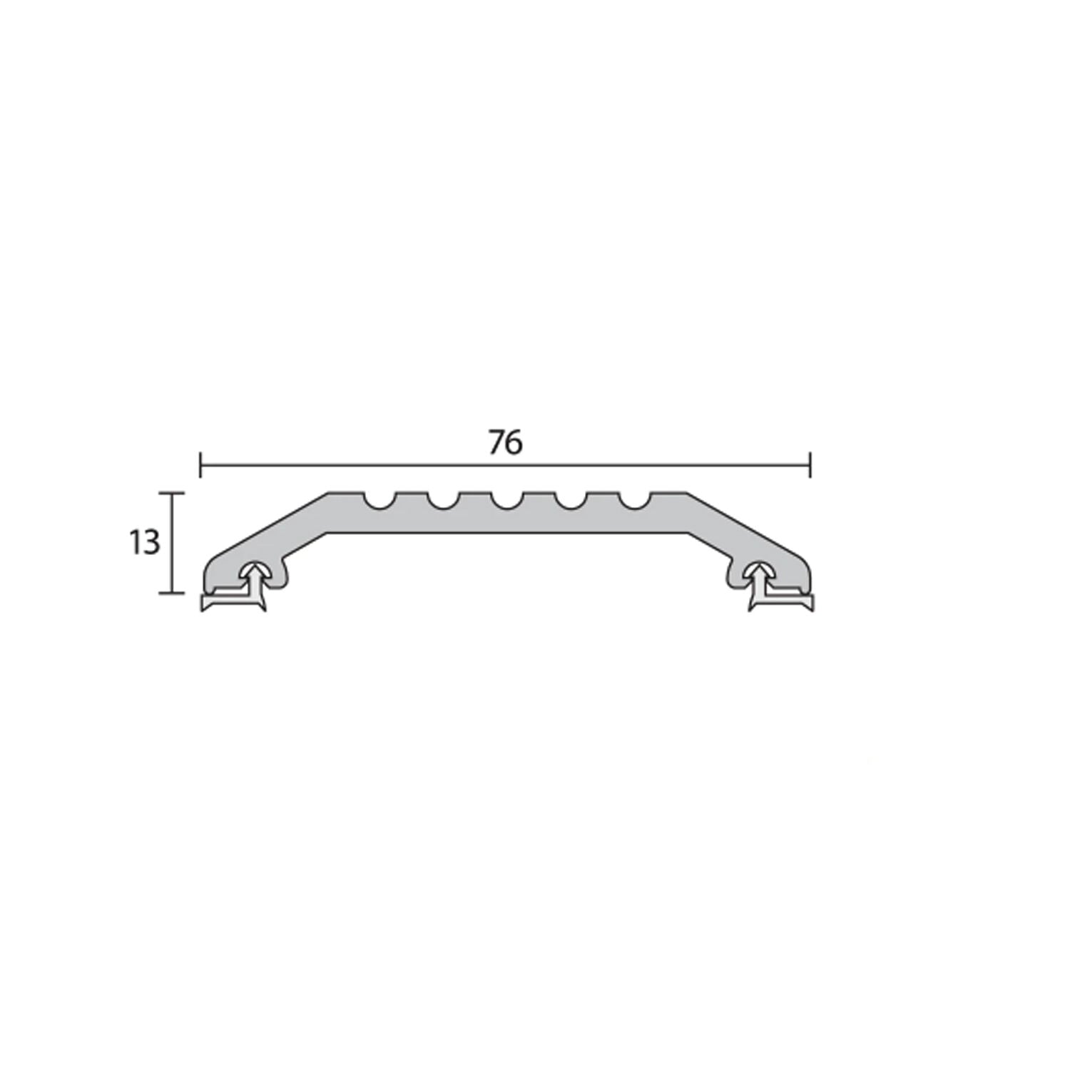 Raven RP29 Threshold Plates Silver Anodised - Available in Various Finishes