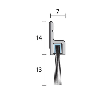 Raven RP2B Brush Strip Seal - Available in Various Sizes