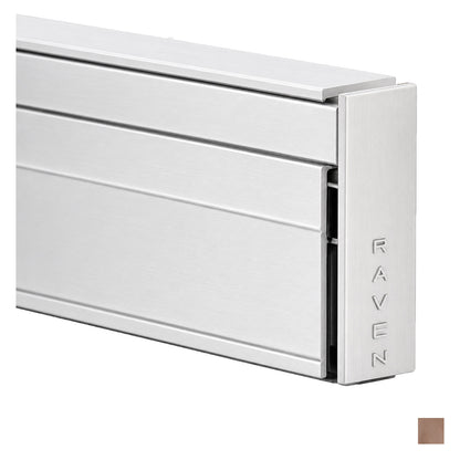 Raven RP35Si Door Bottom Seal Screw Bag With End Plate Set - Available in Various Finishes