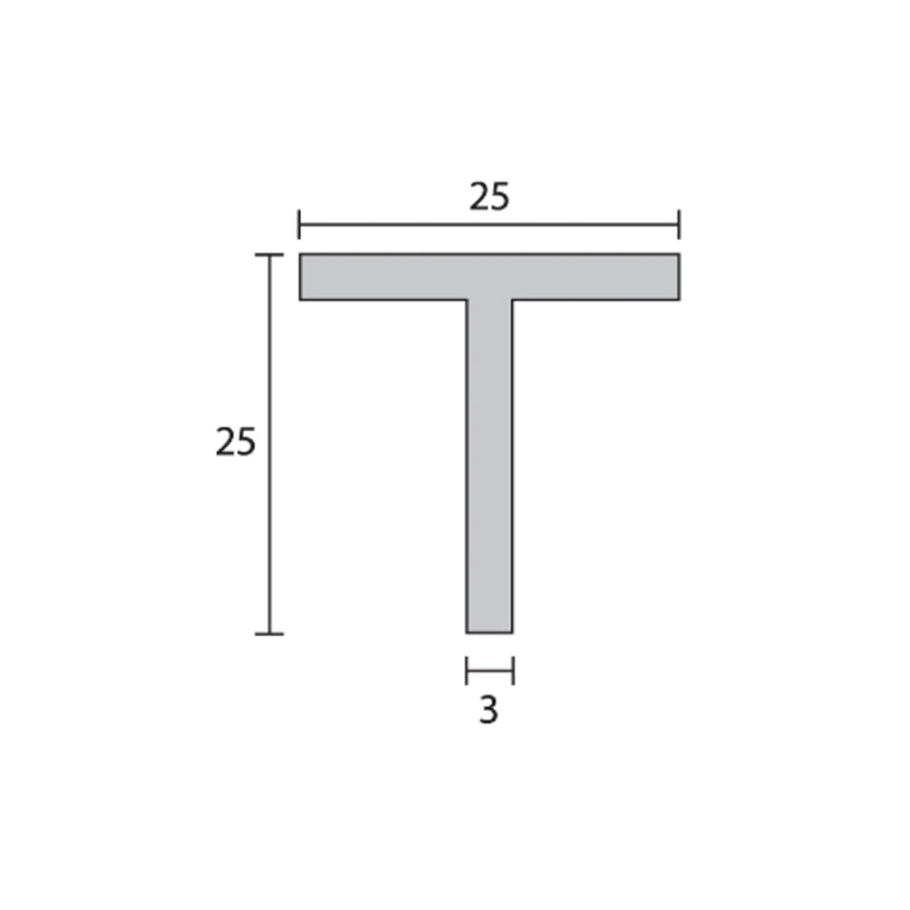 Raven RP37 Astragal Meeting Stile Clear Anodised - Available in Various Sizes|RAVA37C2250|RAVA37C3000