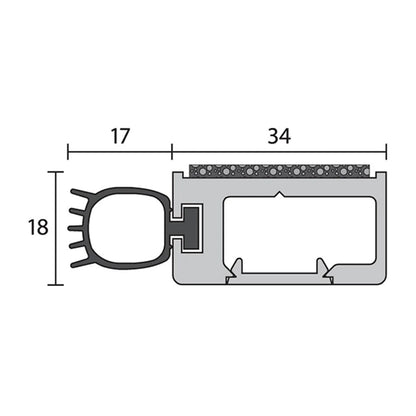 Raven RP47Si Perimeter Seal - Available in Various Sizes|RAVA47SICDS|RAVA47SIC1000|RAVA47SIC2500|RAVA47SICS
