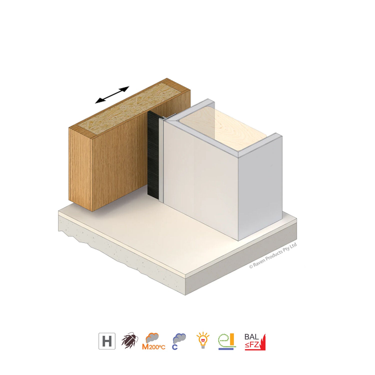 Raven RP49 Nylon Brush Strip Seal Silver Anodised - Available in 2250mm and 3000mm