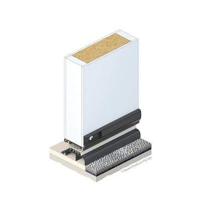 Raven RP4 Storm Proof Door Bottom Seal Silver Anodised - Available in Various Sizes