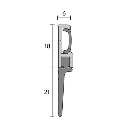 Raven RP51Si Door Bottom Sweep Seals - Available in Various Sizes