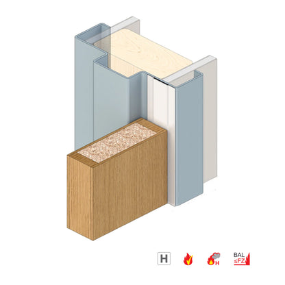 Raven RP53 Intumescent Fire and Smoke Seal - Available in Various Finishes and Sizes