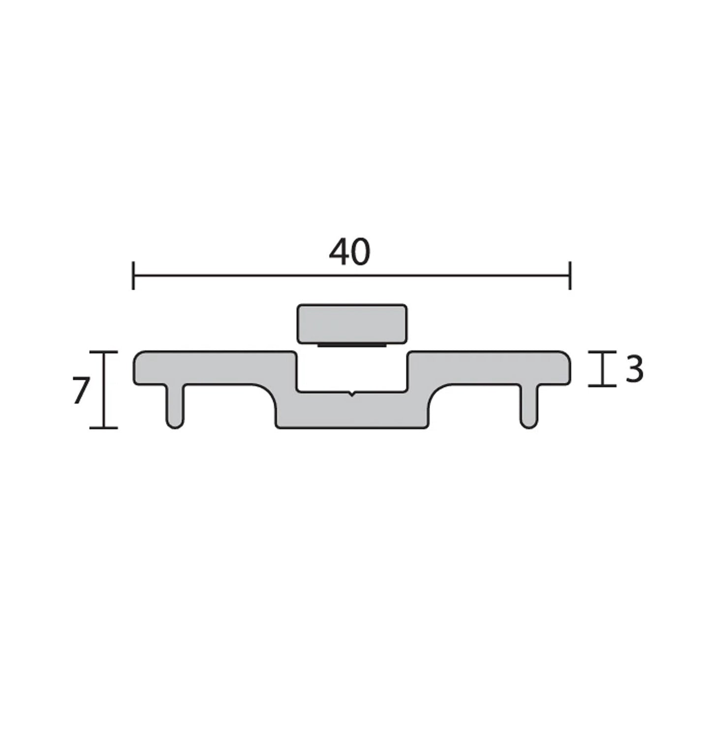 Raven RP66 Threshold Plate - Available in Various Sizes