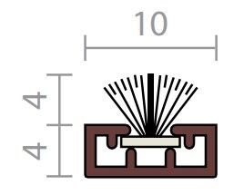 Raven RP69 Door Perimeter Seal - Available in Various Sizes