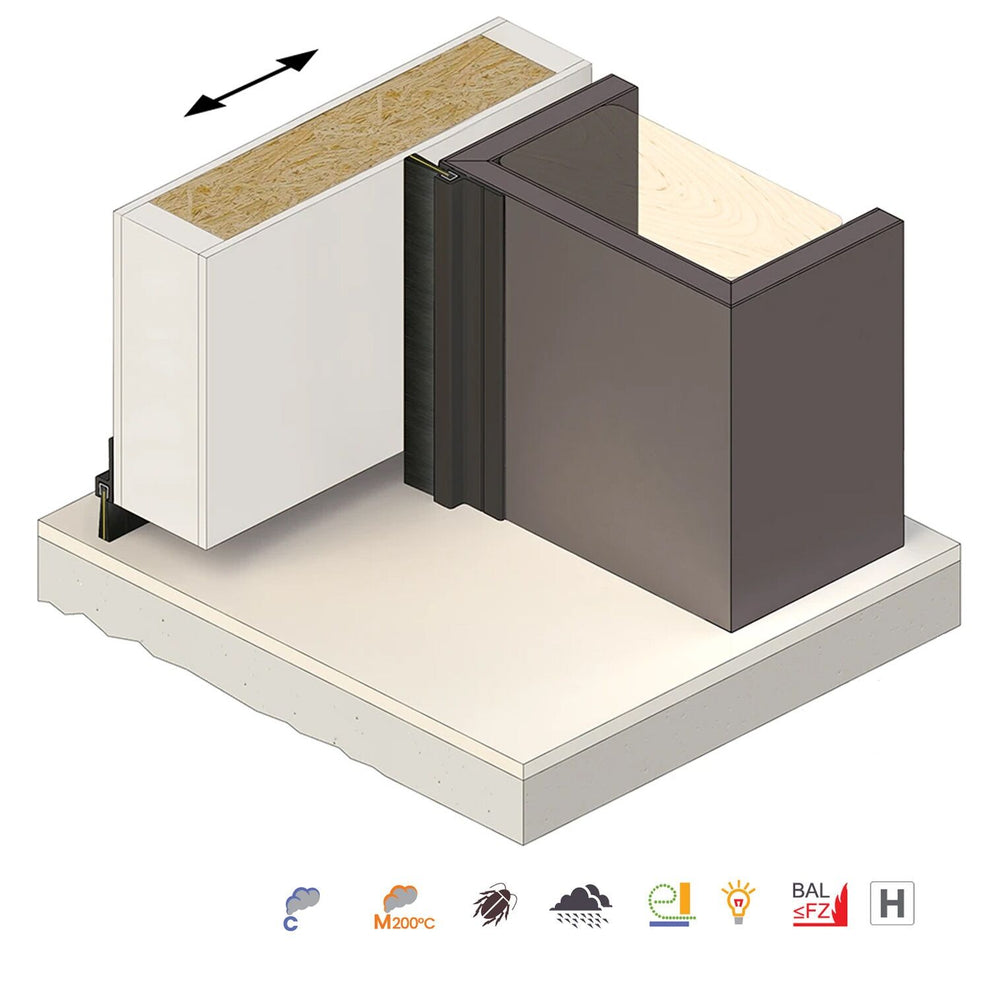 Raven RP74F Nylon Brush Strip Seals - Available in Various Sizes ...