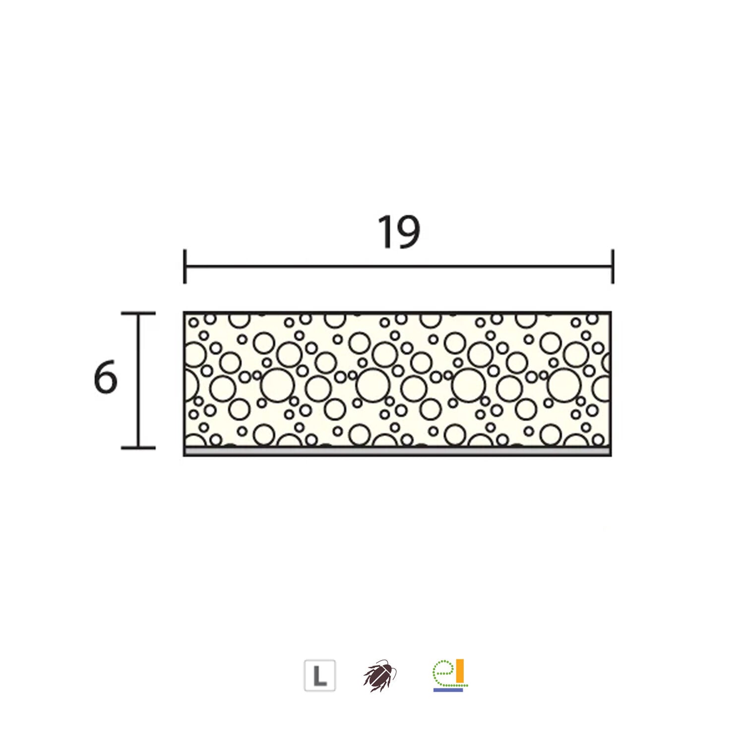 Raven RP14A Weather Strip for Doors and Windows 5000mm - Available in Grey and White Finish