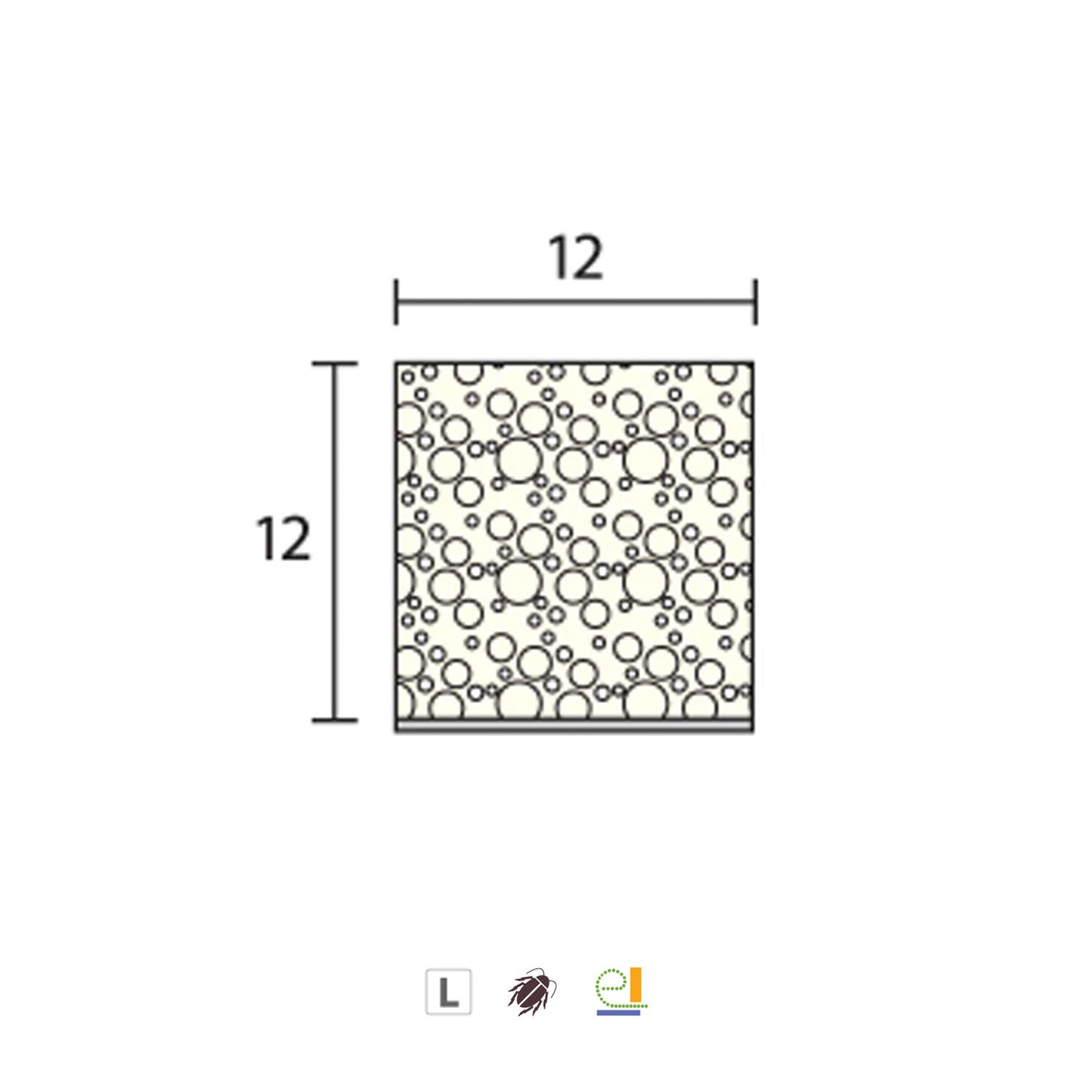Raven Weather Strip for Doors & Windows Self Adhesive 2500mm White RP14B