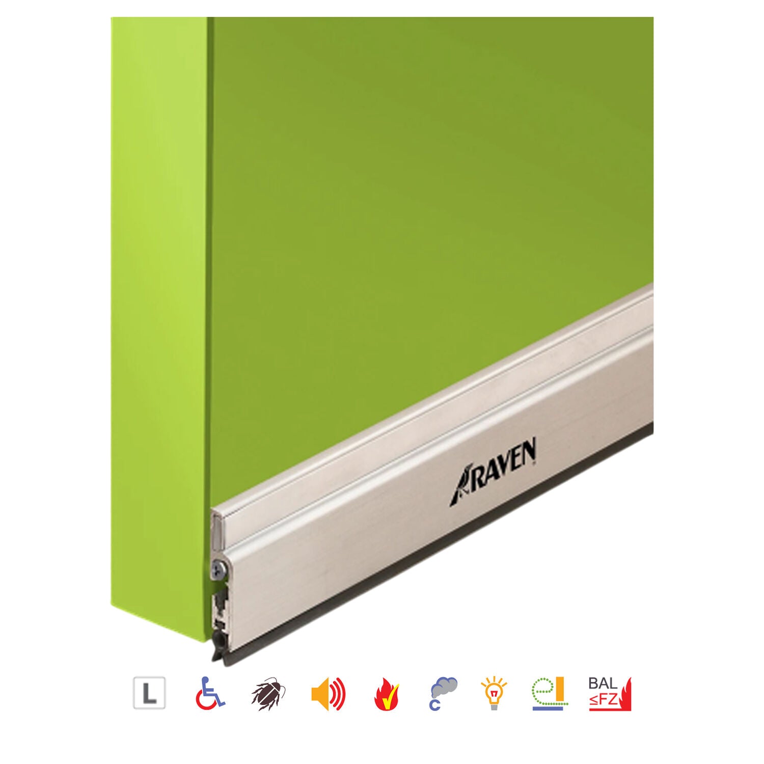 Raven RP60 Automatic Door Bottom Seal 920mm - Available in Various Finishes