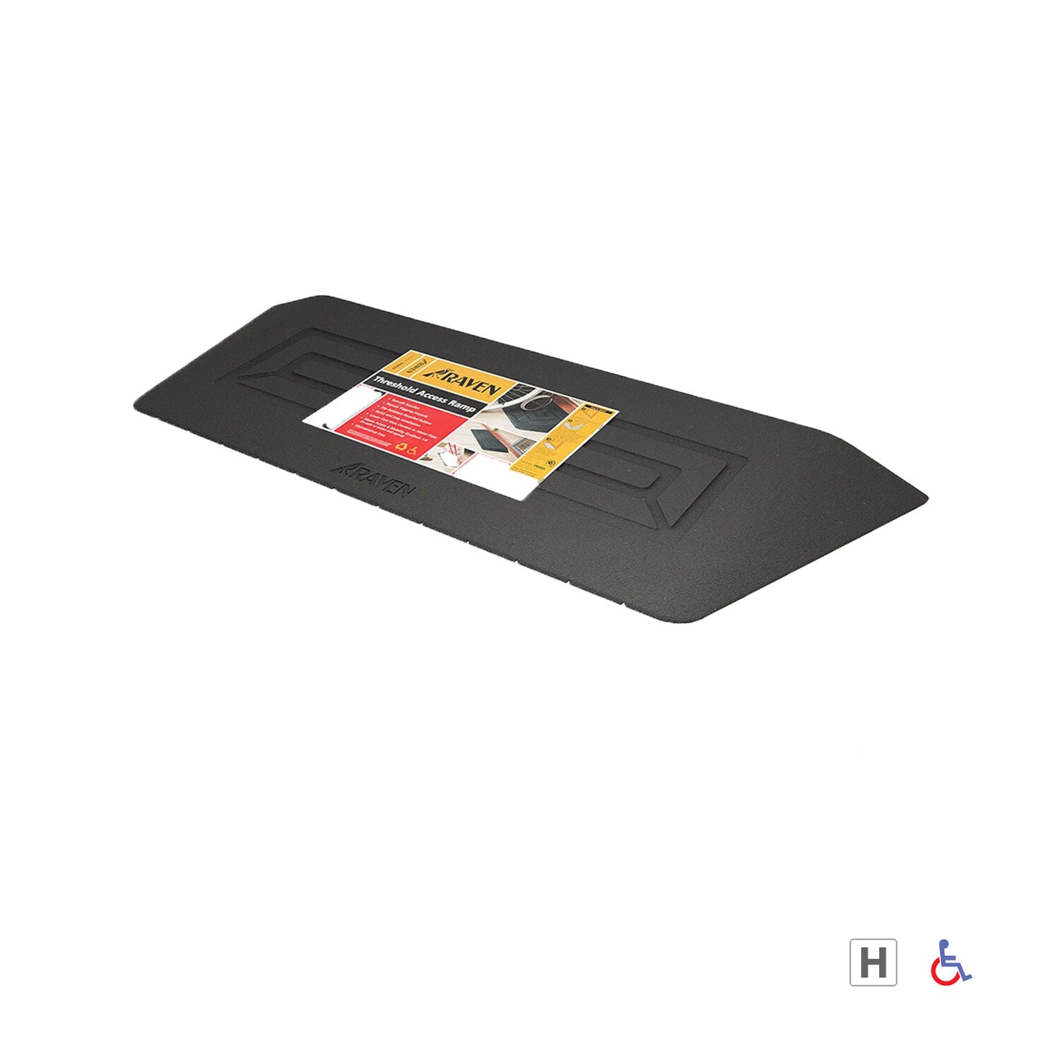 Raven TR050 Threshold Access Ramp 1140mm Black TR050 | Keeler Hardware