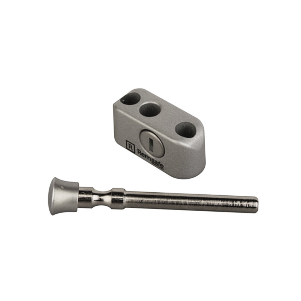 Remsafe Multi Bolt Sash Window Lock Silver MBL01SIL