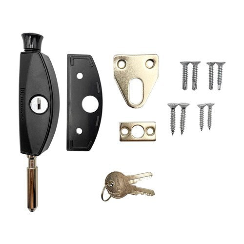 Remsafe Window Restrictor Patio Door Bolt Keyed Alike - Available in Black and White