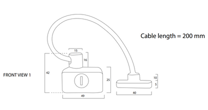 Remsafe Window Restrictor Safety Device Key Lock Child Safe 125mm Limit Silver