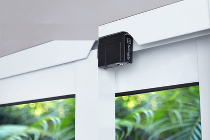 Remsafe Track Aluminum Sliding Window Restrictor Lock - Available in Black and White Finish