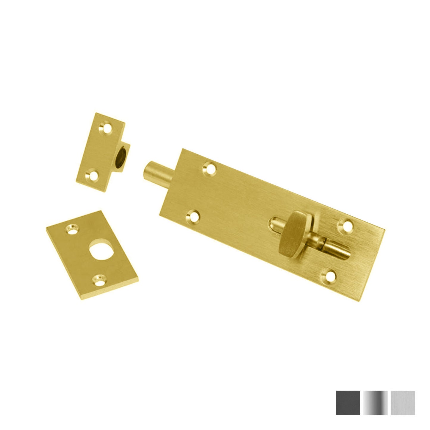 Scope Heavy Duty Reverse Barrel Bolt - Available in Various Finishes and Sizes