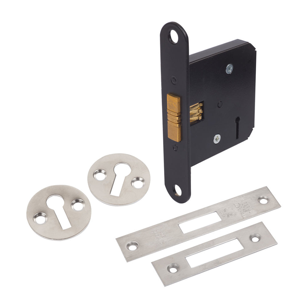 Scope Uk 3 Lever Slide Lock 57mm Satin Stainless Steel G3006.57SS ...