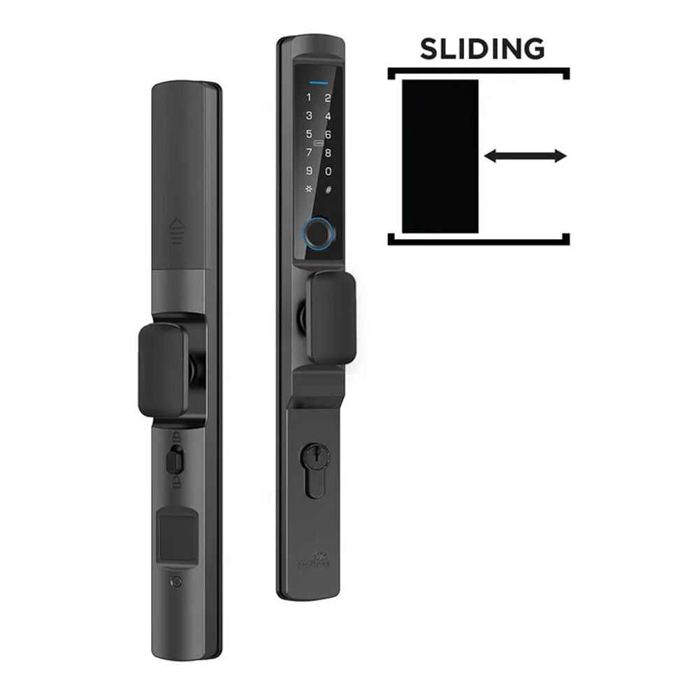 Lockton E-Series Smart Sliding Door Lock - Available in Various Finishes and Sizes