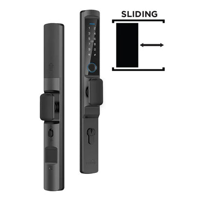 Lockton E-Series Smart Sliding Door Lock - Available in Various Finishes and Sizes