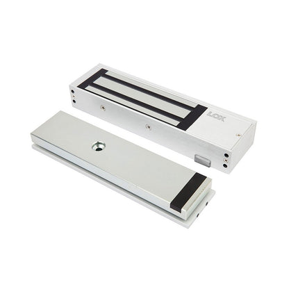 LOX Electro Magnetic Lock 580kg Single Door Monitored with Anti-Tamper Plate EM5700M