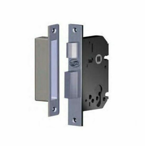 *DISCONTINUED* Superior Brass 29001 SuperSafe High Security Entrance Lock Antique Copper 60mm