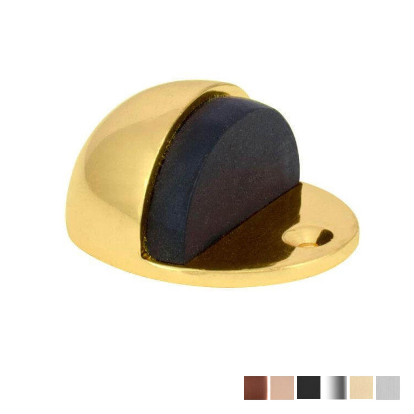 Austyle Half Moon Oval Door Stop - Available in Various Finishes