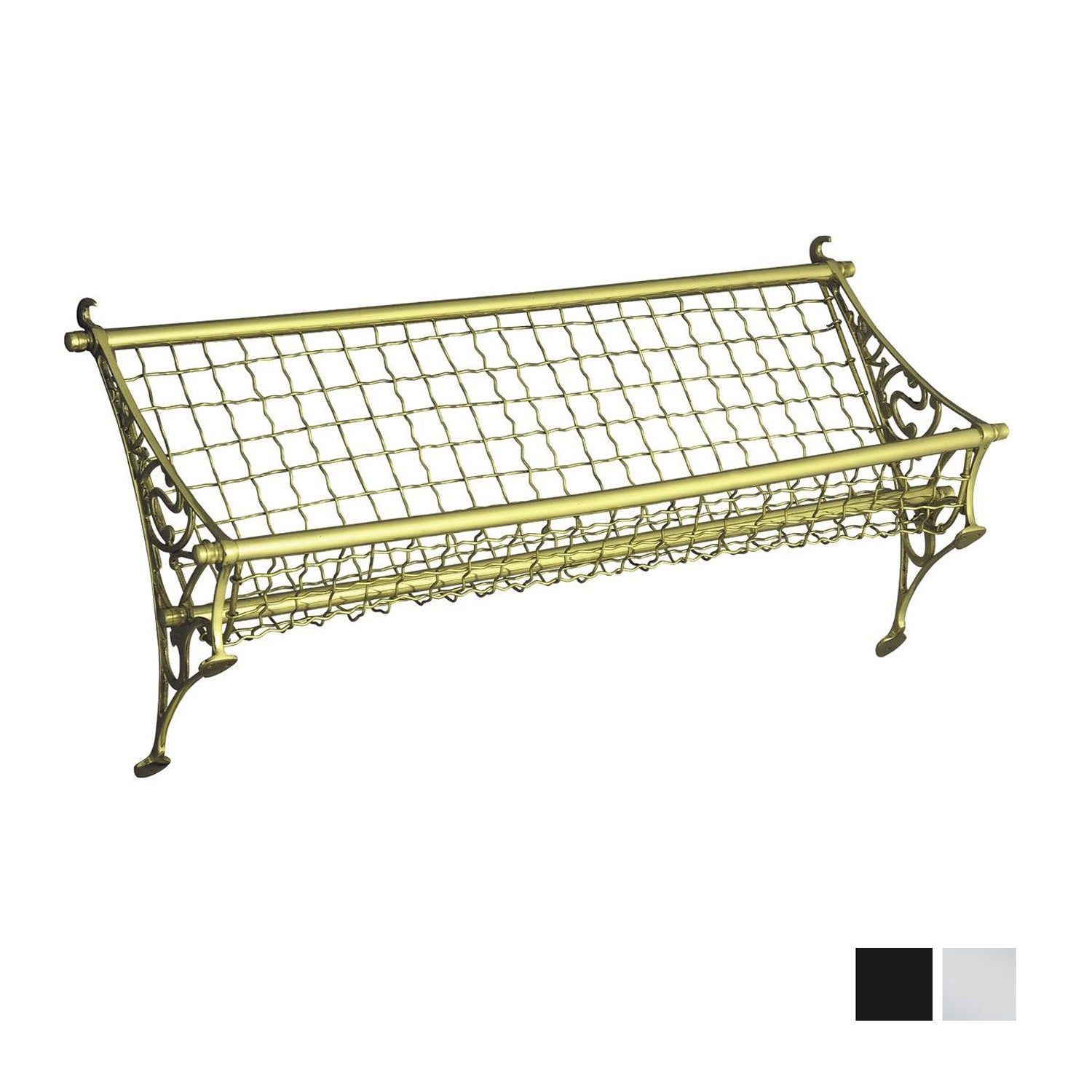 Superior Brass "NSW" Railway Luggage Racks - Available in Various Finishes