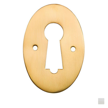 Austyle Oval Skeleton Key Escutcheon - Available in Various Finishes